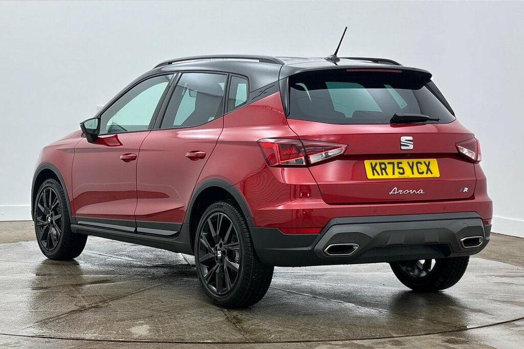 Seat Arona Fr Black Edition 1.0 Tsi 115 7-Speed Dsg-au Red #3