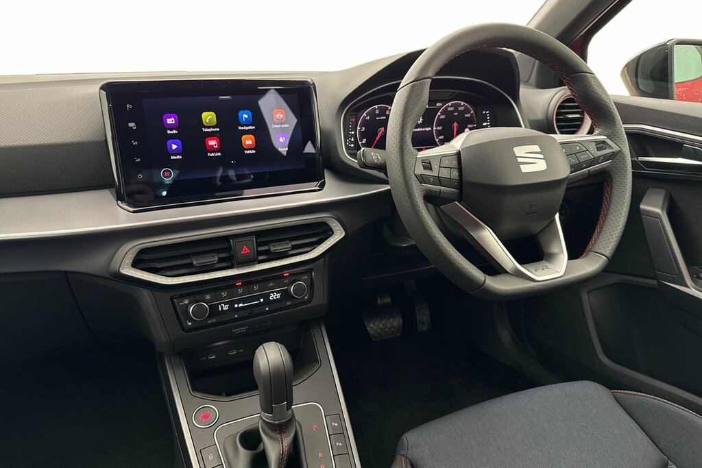 Seat Arona Fr Black Edition 1.0 Tsi 115 7-Speed Dsg-au Red #2