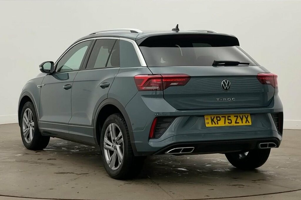 Volkswagen T-Roc R-line 1.5 Tsi 150Ps 7-Speed Dsg Blue #3