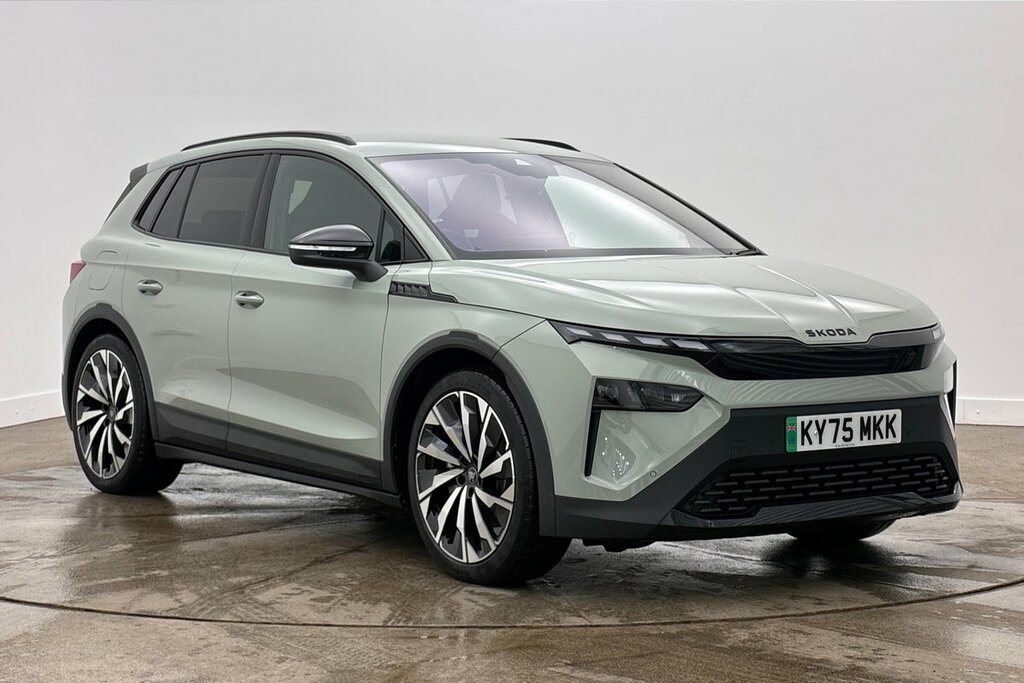 Skoda Elroq Sportline 85 82 Kwh 286 Ps Single Speed Green