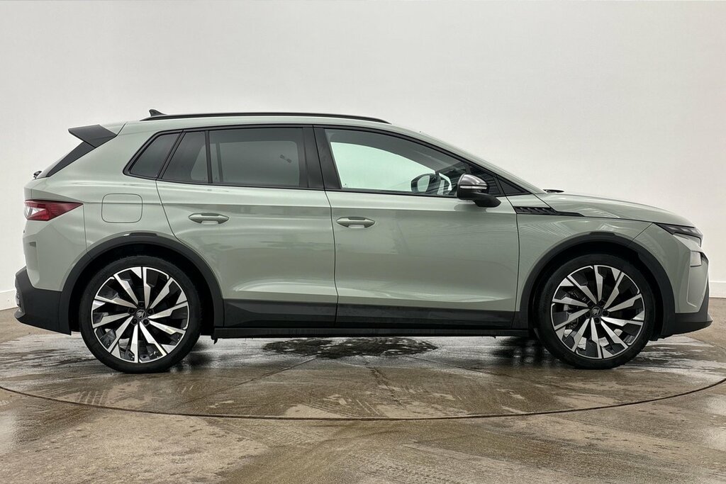 Skoda Elroq Sportline 85 82 Kwh 286 Ps Single Speed Green #4