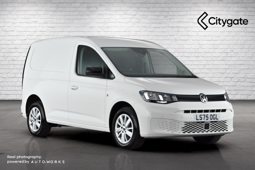 Volkswagen Caddy C20 Cargo Commerce Pro Swb 102 Ps 2.0 Tdi 6Sp Manu White