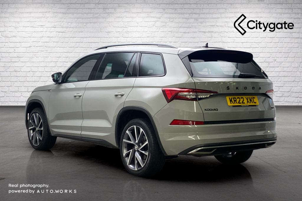 Skoda Kodiaq Sportline 7 Seats 2.0 Tdi 200 Ps 4X4 Dsg KR22XKC Grey #3