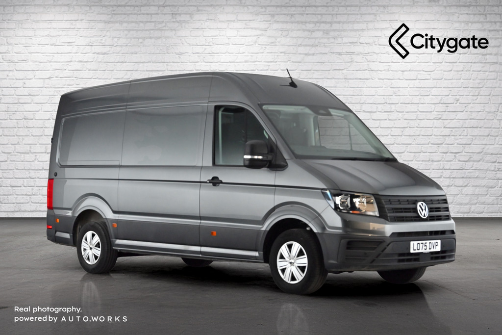 Volkswagen Crafter Cr35 Panel Van Commerce Plus Mwb 140 Ps 2.0 Tdi 6S Grey