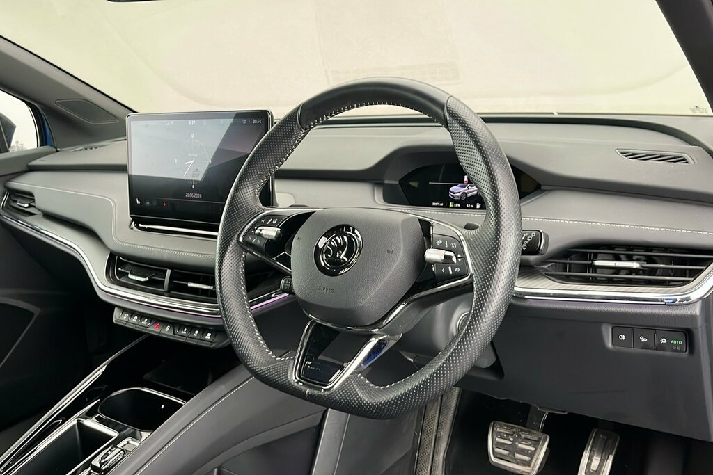 Skoda ENYAQ 80X Sportline 82 Kwh 265 Ps Single Speed 4X4 Blue #6