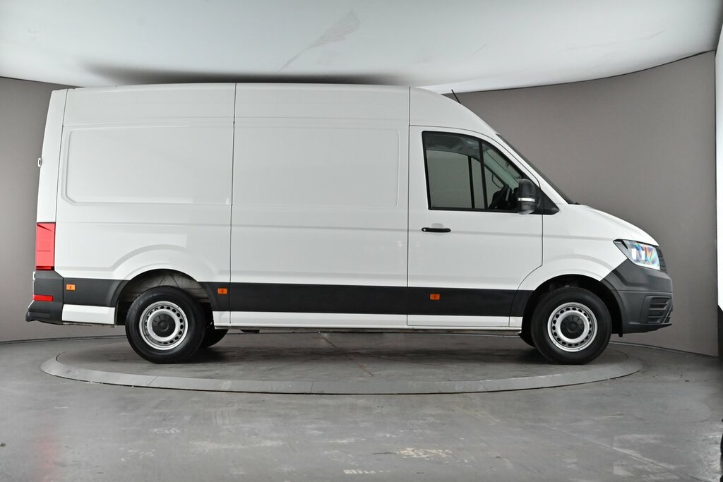 Volkswagen Crafter Cr35 Panel Van Commerce Mwb 140 Ps 2.0 Tdi 6Sp Man White #2