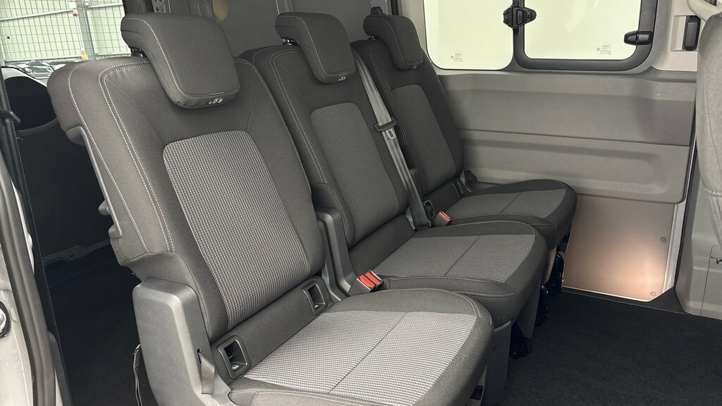 Volkswagen Transporter 2.0 Tdi T32 Commerce Pro Kombi Double Cab Dies White #9