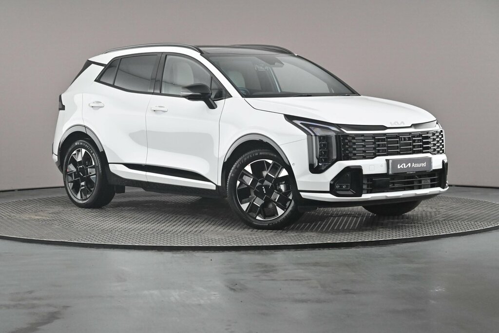Kia Sportage 1.6 H T-gdi Gt-line S Suv Hybrid E White