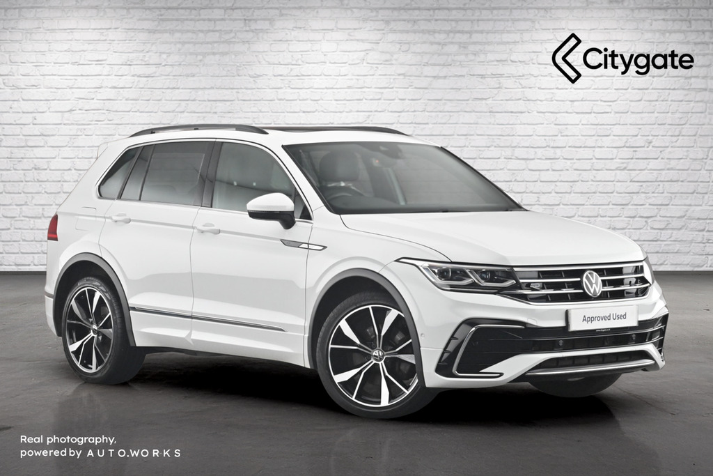 Volkswagen Tiguan R-line 2.0 Tsi 190Ps 7-Speed Dsg 4Motion White