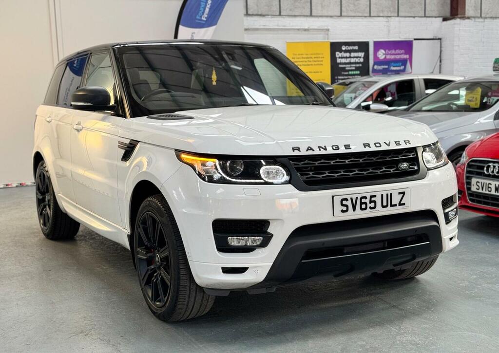 Land Rover Range Rover Sport 3.0 Sd V6 Dynamic 4Wd Euro 6 S SV65ULZ White #4