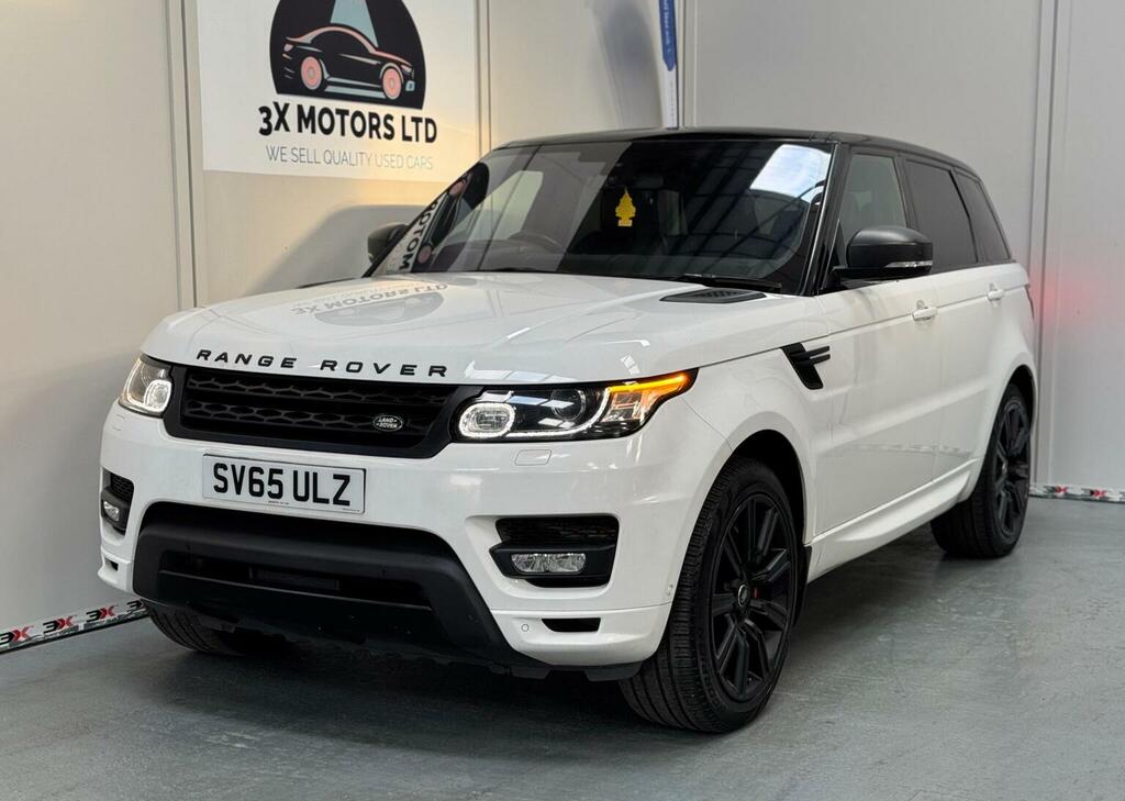 Land Rover Range Rover Sport 3.0 Sd V6 Dynamic 4Wd Euro 6 S SV65ULZ White #2