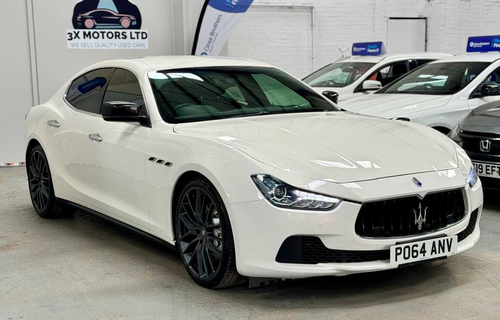 Maserati Ghibli 3.0D V6 Zf Euro 5 Ss White