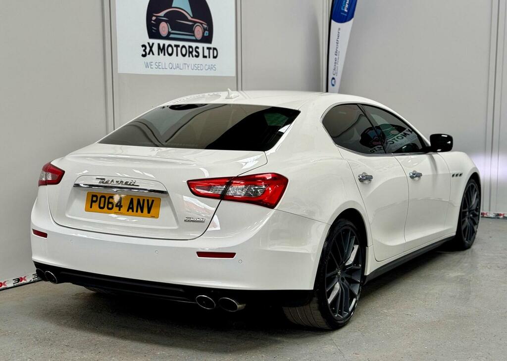 Maserati Ghibli 3.0D V6 Zf Euro 5 Ss White #5