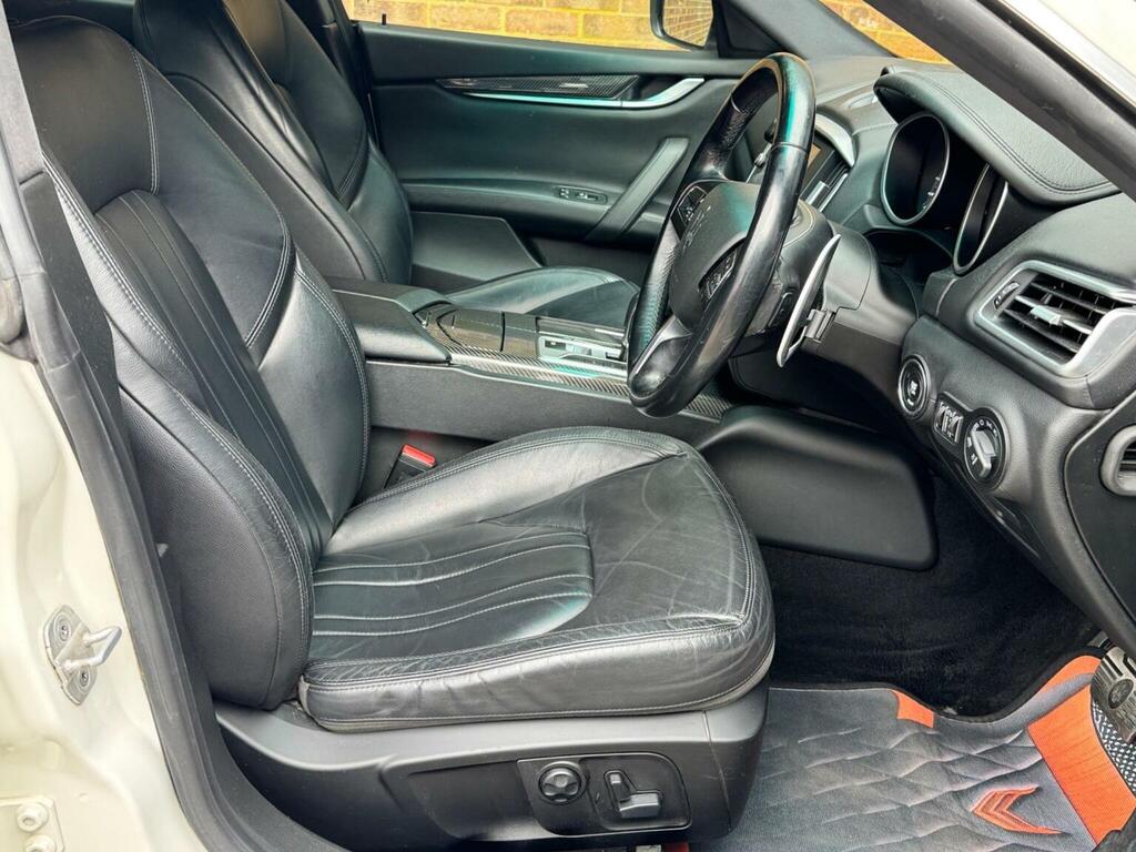 Maserati Ghibli 3.0D V6 Zf Euro 5 Ss White #2
