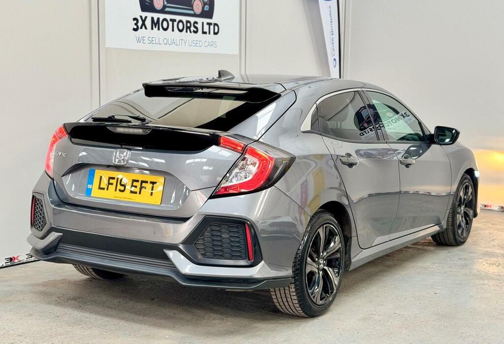 Honda Civic 1.6 I-dtec Ex Euro 6 Ss LF19EFT Grey #5