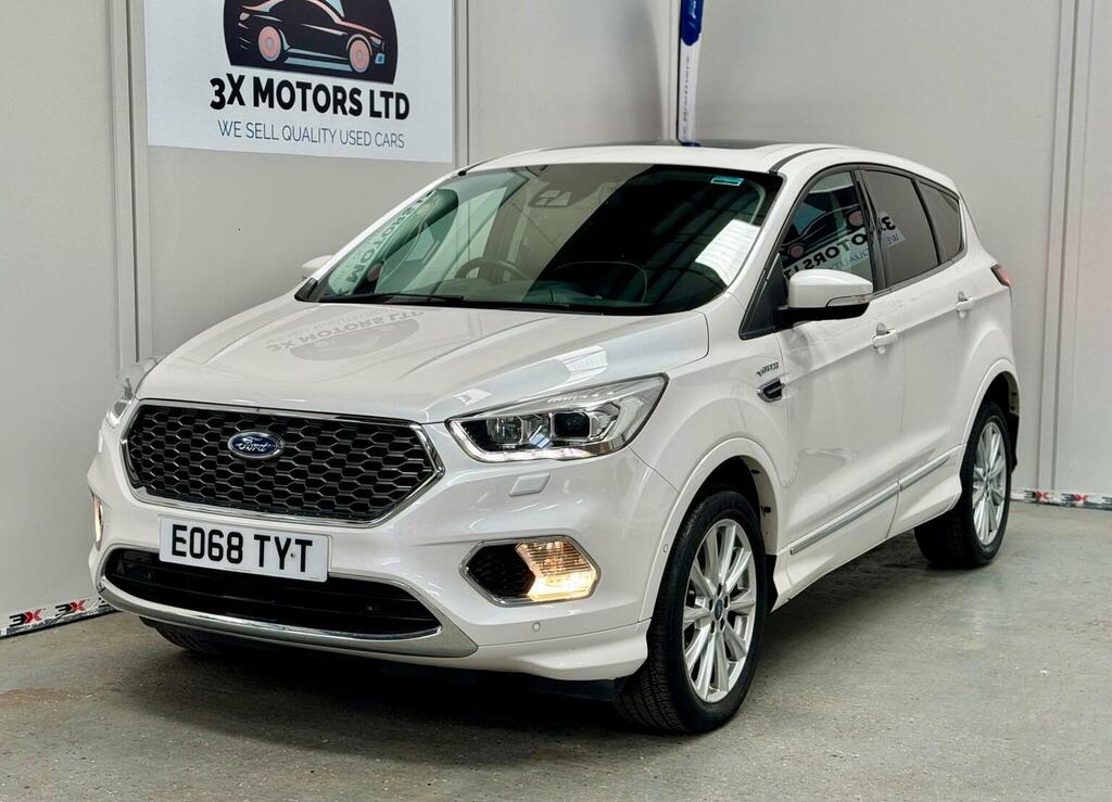Ford Kuga 2.0 Tdci Vignale Powershift Awd Euro 6 Ss EO68TYT White