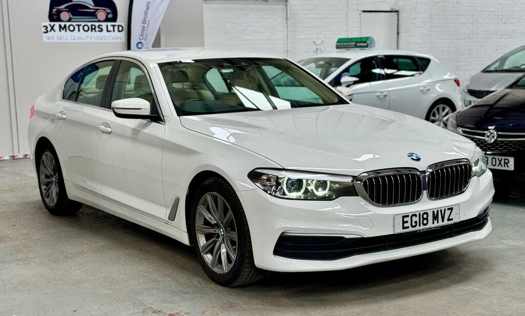 BMW 5 Series 2.0 520D Se Euro 6 Ss White