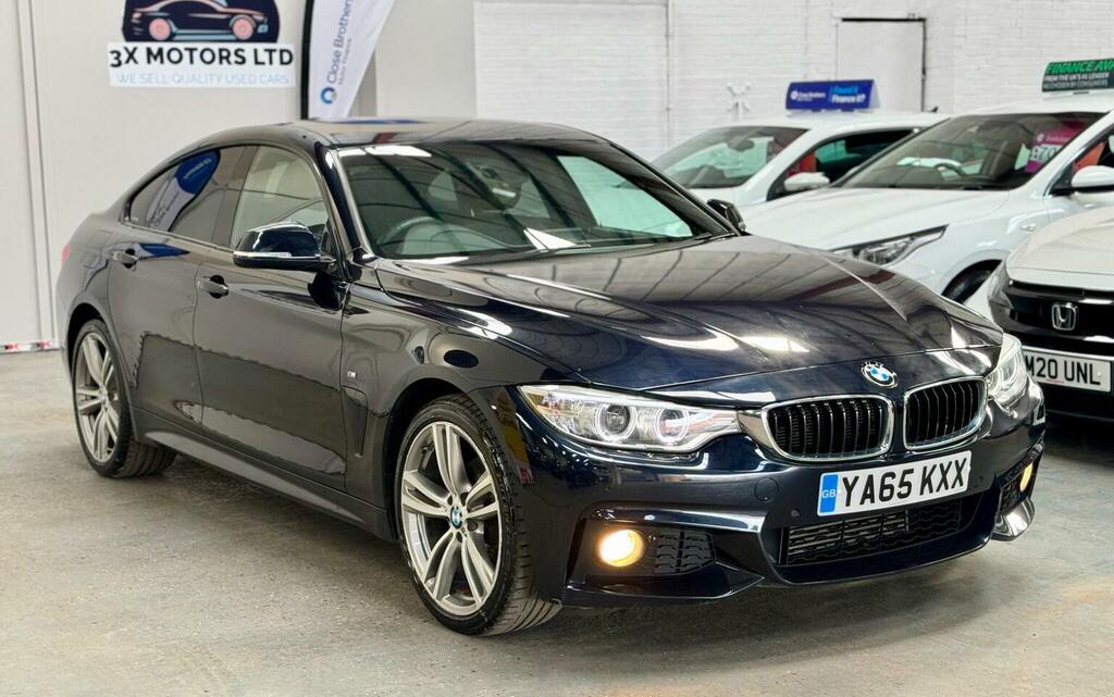 BMW 4 Series Gran Coupe 2.0 420D M Sport Xdrive Euro 6 Ss YA65KXX Black