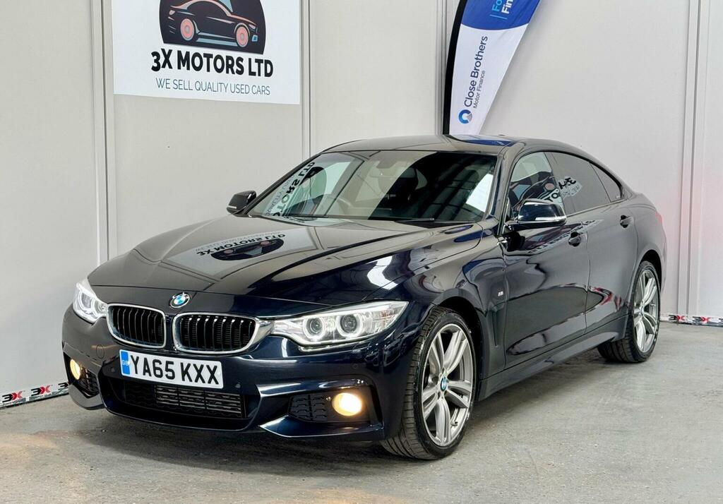 BMW 4 Series Gran Coupe 2.0 420D M Sport Xdrive Euro 6 Ss Black