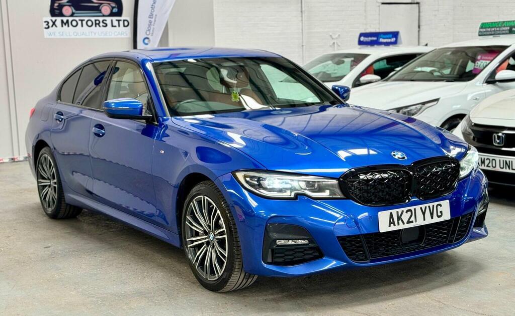 BMW 3 Series 2.0 330E 12Kwh M Sport Euro 6 Ss AK21YVG Blue #2
