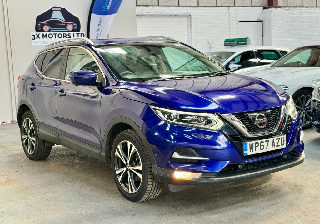 Nissan Qashqai 1.6 Dig-t Tekna Euro 6 Ss WP67AZU Blue