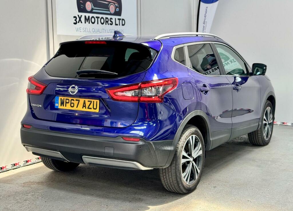 Nissan Qashqai 1.6 Dig-t Tekna Euro 6 Ss WP67AZU Blue #5