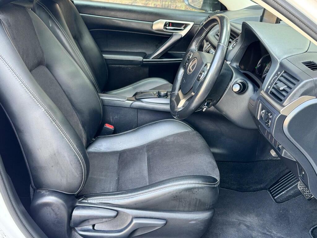 Lexus CT 1.8 200H Sport Cvt Euro 6 Ss BD66UHH White #4