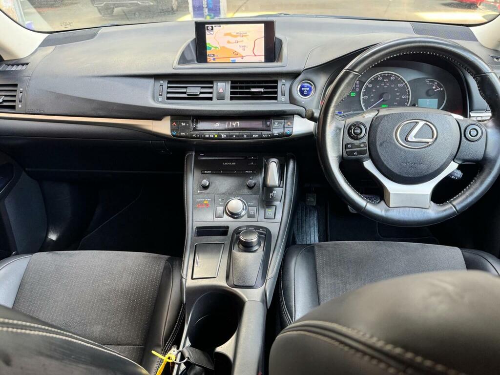 Lexus CT 1.8 200H Sport Cvt Euro 6 Ss BD66UHH White #5