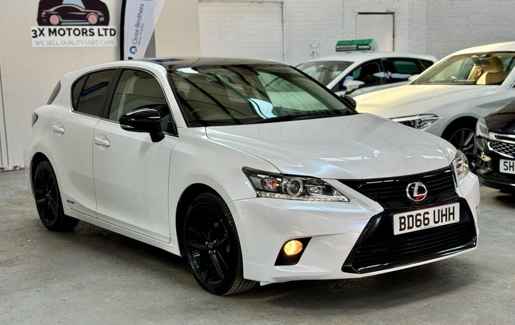Lexus CT 1.8 200H Sport Cvt Euro 6 Ss White