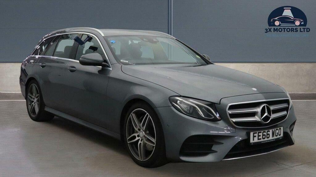 Mercedes-Benz E Class 2.0 E220d Amg Line G-tronic Euro 6 Ss Grey