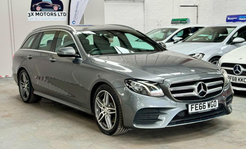 Mercedes-Benz E Class 2.0 E220d Amg Line G-tronic Euro 6 Ss Grey