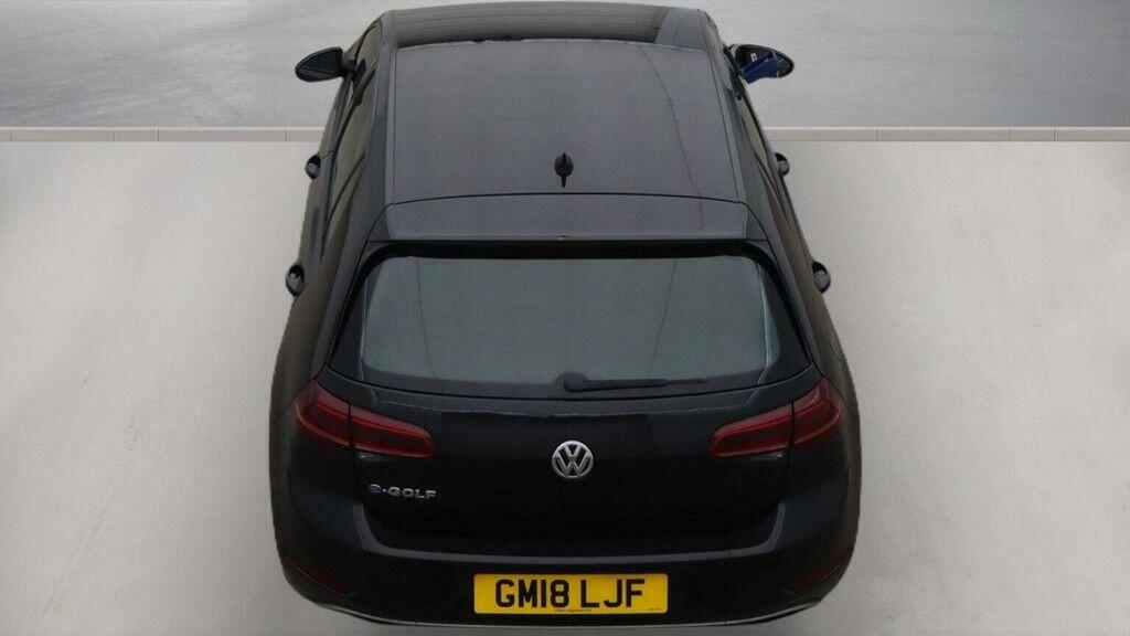 Volkswagen e-Golf Hatchback White #9