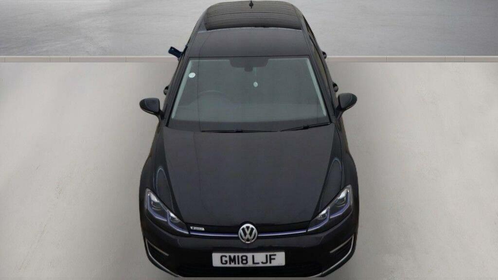 Volkswagen e-Golf Hatchback White #8