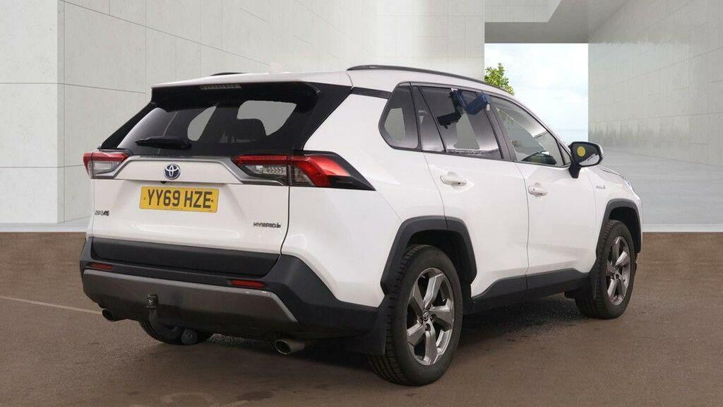 Toyota Rav 4 2.5 Vvt-h Design Cvt 4Wd Euro 6 Ss White #5