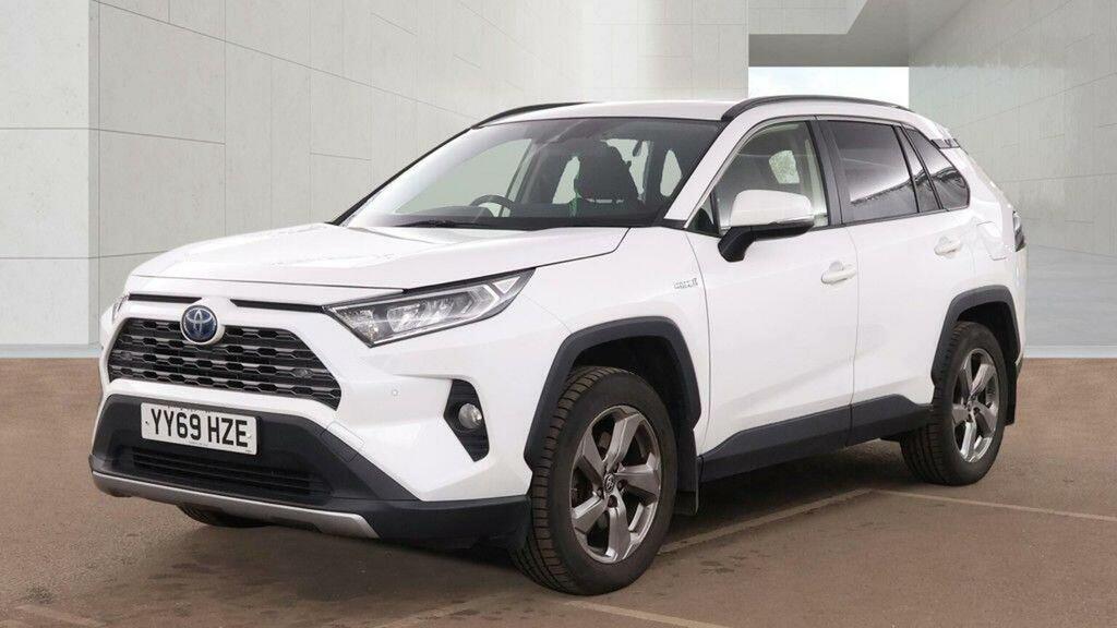 Toyota Rav 4 2.5 Vvt-h Design Cvt 4Wd Euro 6 Ss YY69HZE White #2