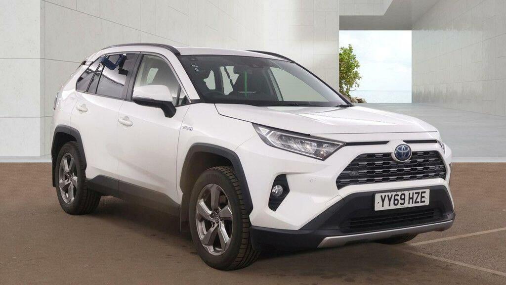 Toyota Rav 4 2.5 Vvt-h Design Cvt 4Wd Euro 6 Ss White