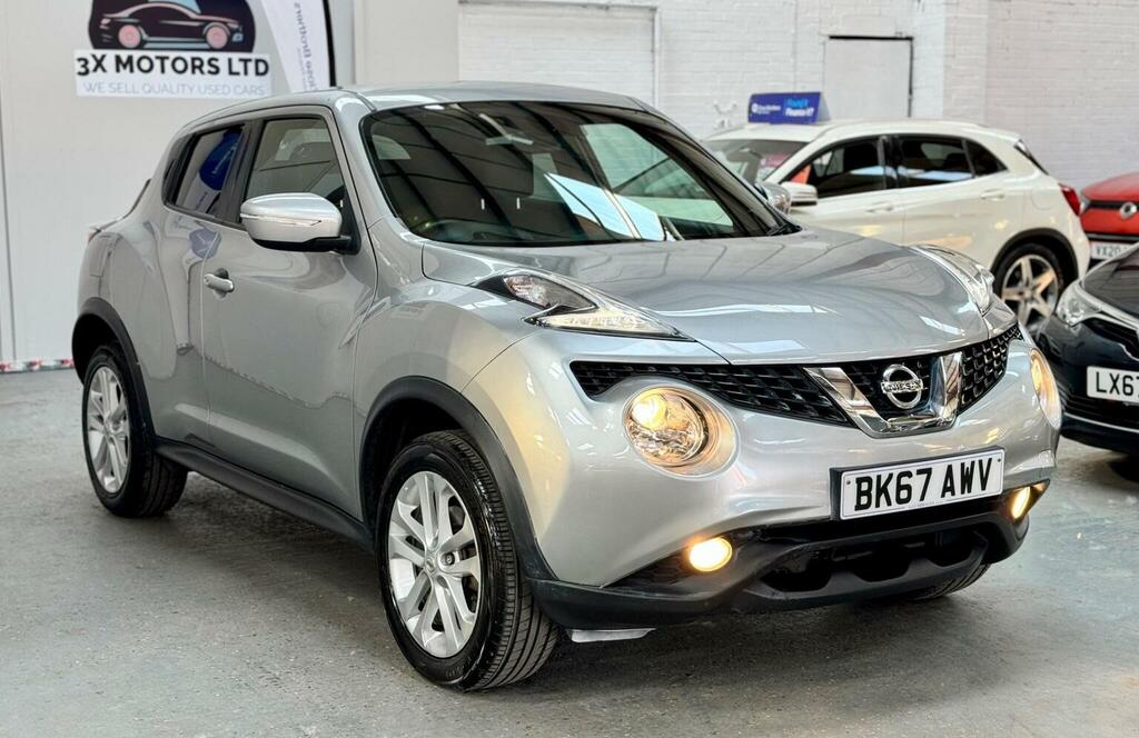 Nissan Juke 1.6 N-connecta Xtron Euro 6 BK67AWV Silver