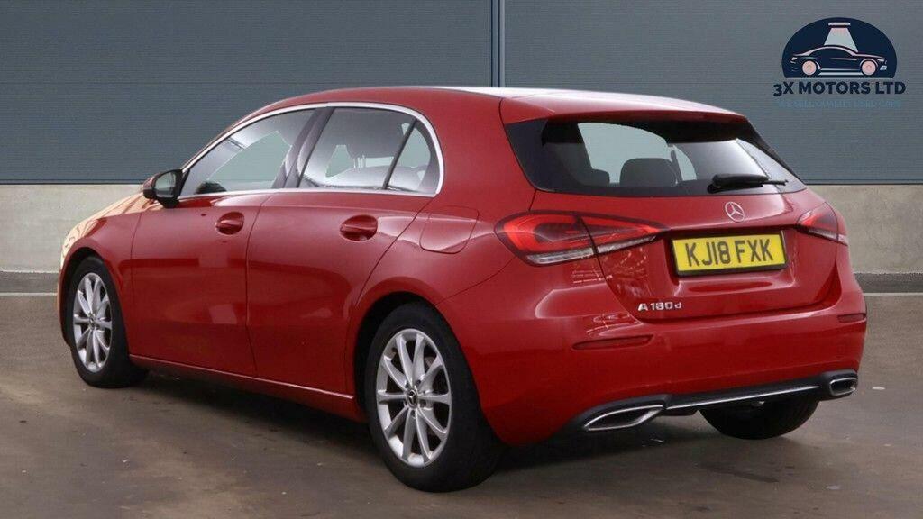 Mercedes-Benz A Class 1.5 A180d Sport 7G-dct Euro 6 Ss Red #5