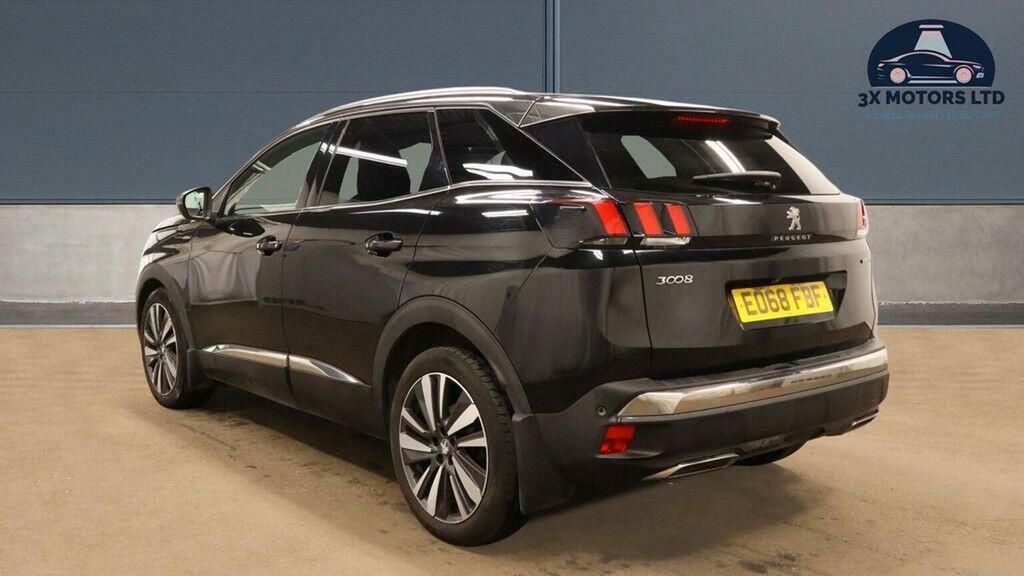 Peugeot 3008 1.5 Bluehdi Gt Line Premium Eat Euro 6 Ss Black #3