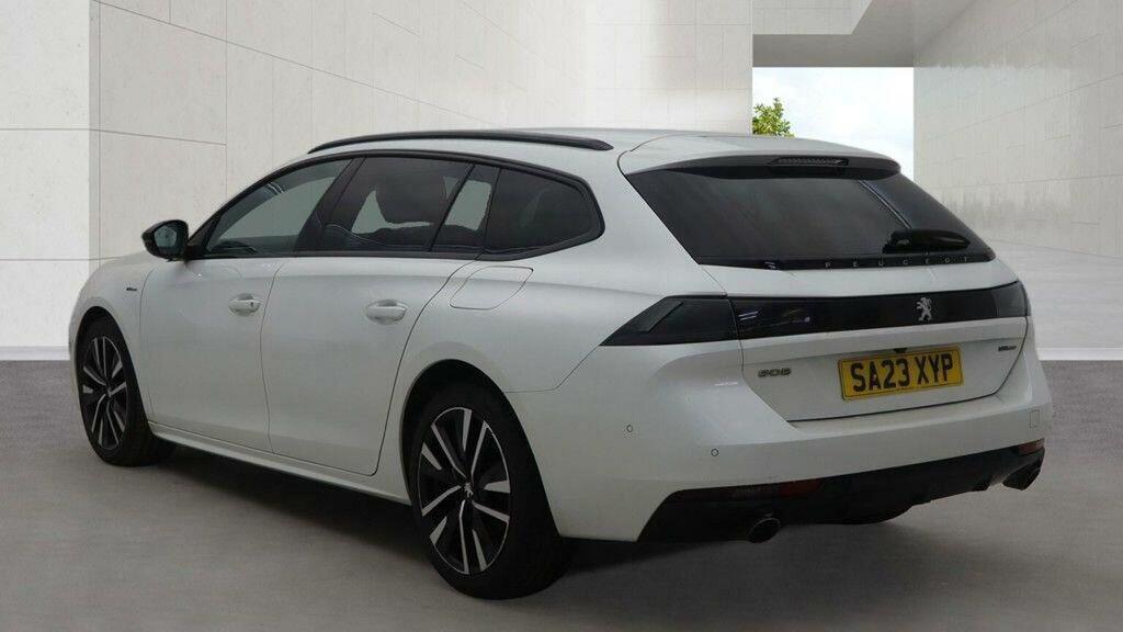 Peugeot 508 SW 1.6 12.4Kwh Gt E-eat Euro 6 Ss White #6