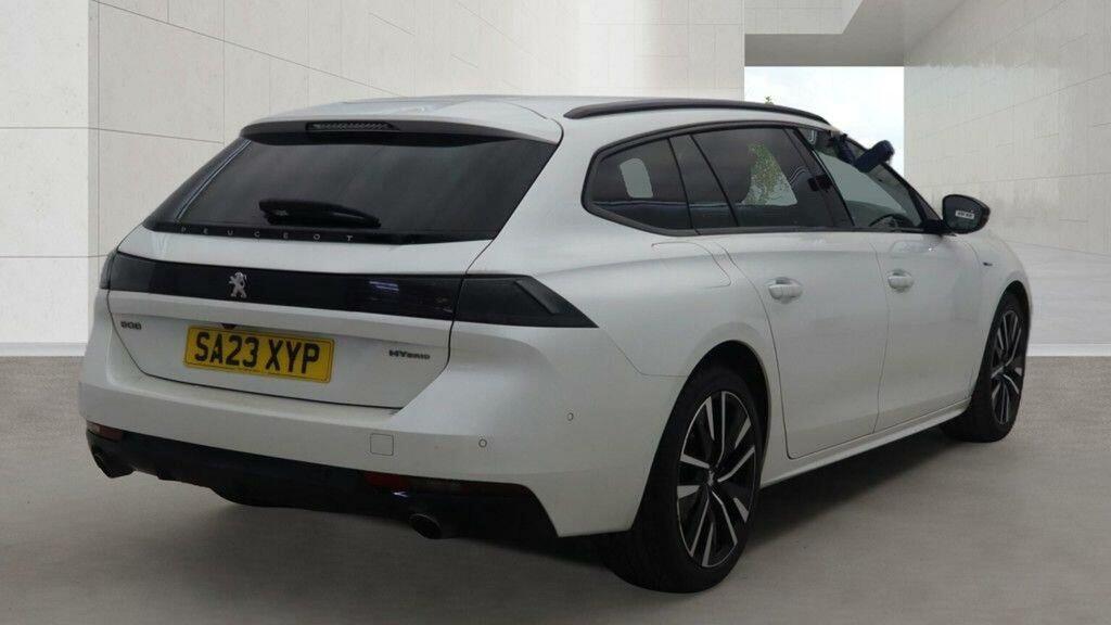 Peugeot 508 SW 1.6 12.4Kwh Gt E-eat Euro 6 Ss White #4