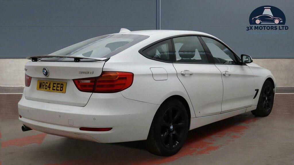 BMW 3 Series Gran Turismo 2.0 318D Se Gt Euro 6 Ss White #4