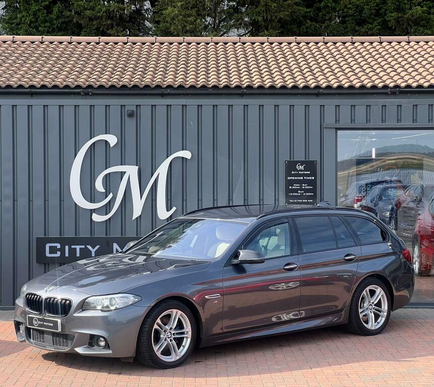 BMW 5 Series 2.0 520D M Sport Touring Euro 6 Ss Grey