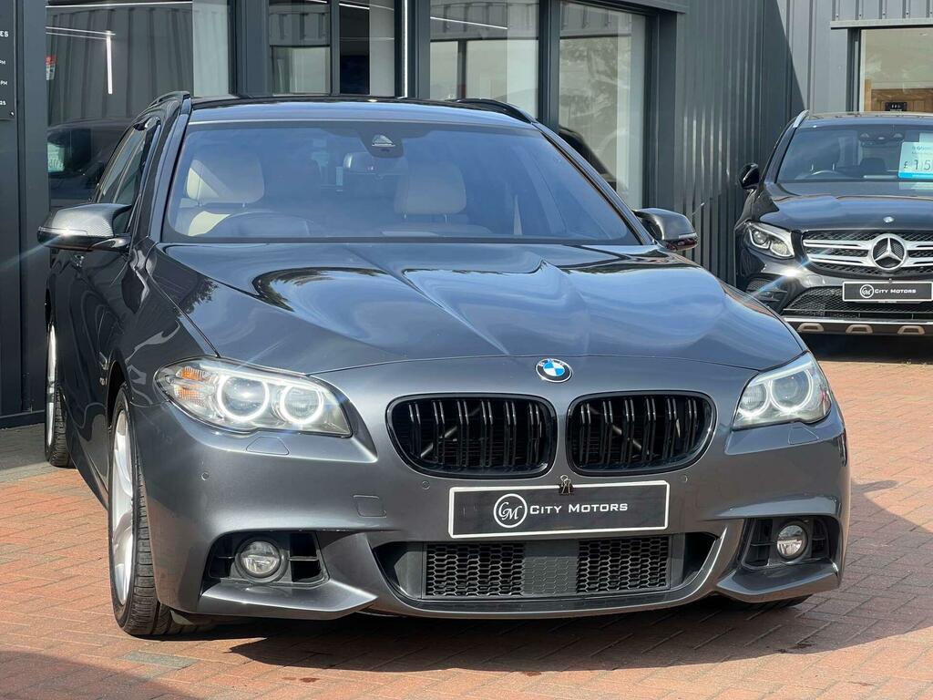 BMW 5 Series 2.0 520D M Sport Touring Euro 6 Ss Grey #4