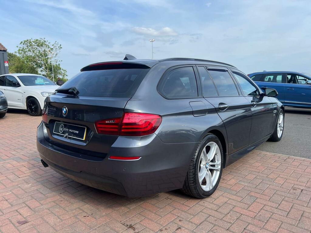 BMW 5 Series 2.0 520D M Sport Touring Euro 6 Ss Grey #6
