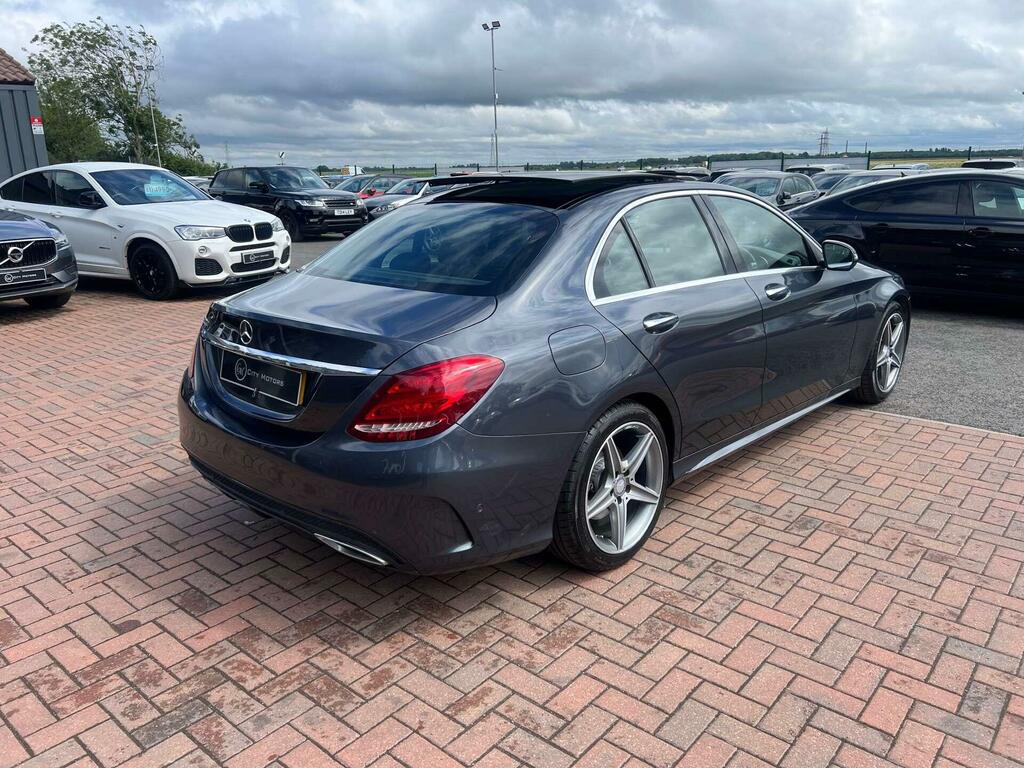 Mercedes-Benz C Class 1.6 C200d Amg Line Premium G-tronic Euro 6 Ss Grey #6