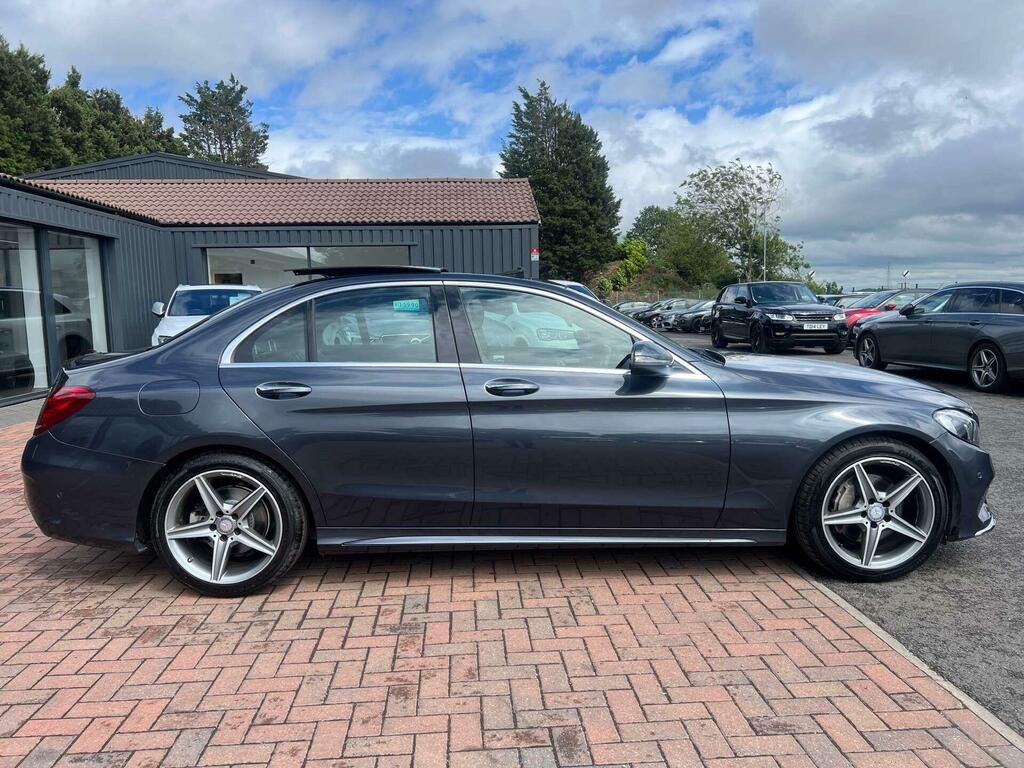 Mercedes-Benz C Class 1.6 C200d Amg Line Premium G-tronic Euro 6 Ss Grey #5