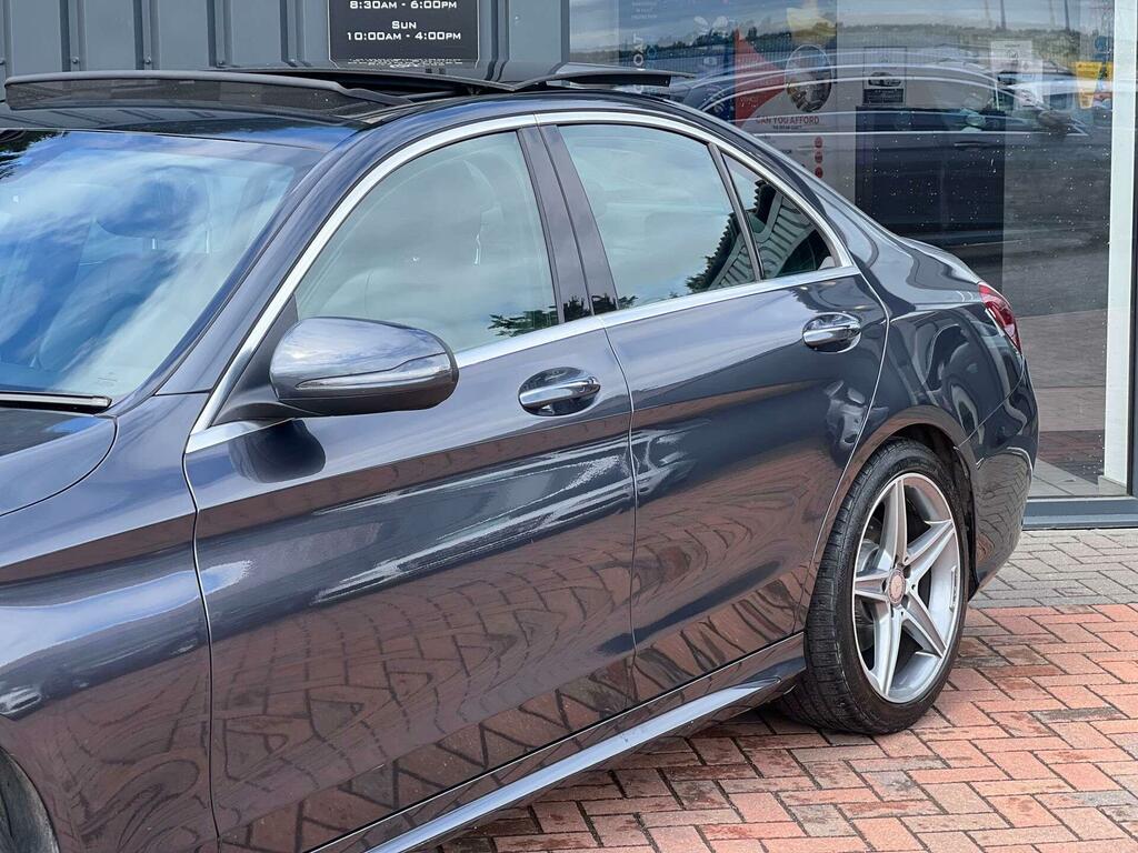 Mercedes-Benz C Class 1.6 C200d Amg Line Premium G-tronic Euro 6 Ss Grey #2