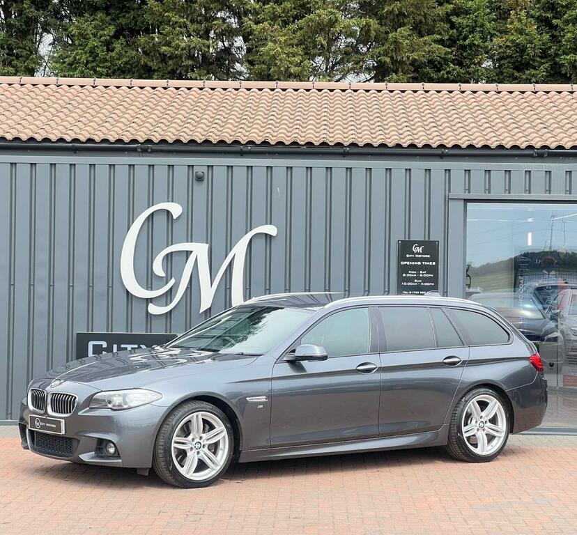 BMW 5 Series 3.0 535D M Sport Touring Euro 6 Ss Grey