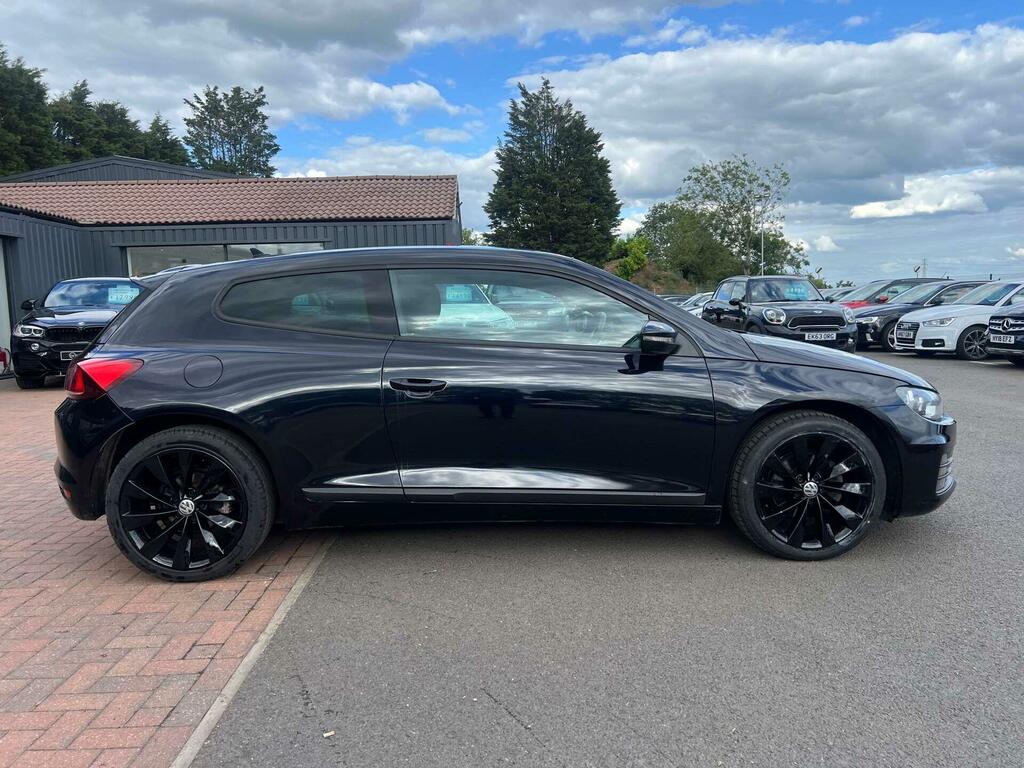 Volkswagen Scirocco Gt Black #5